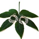 Mobius Earrings Silver