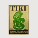 Glass Tiki Medium Green