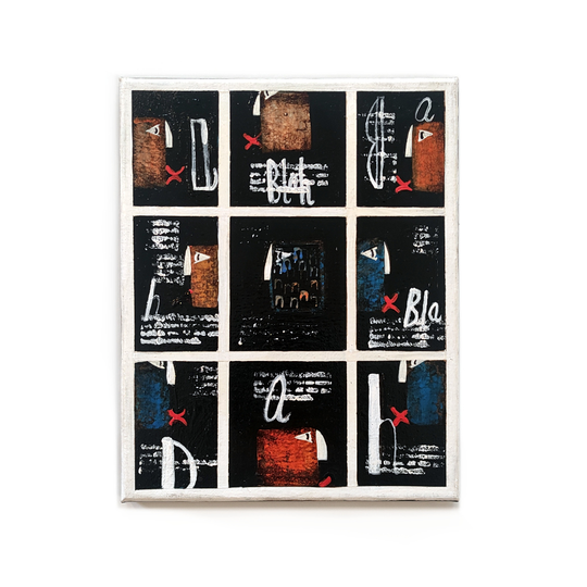 Blah Study1 Mixed Media Original Art