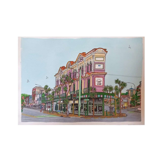 Ashleigh Court A3 Print