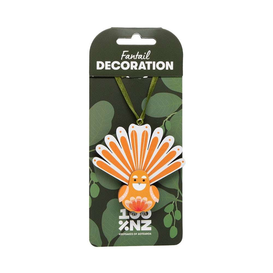 Fantail Wooden Decoration