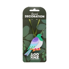 Kereru Wooden Decoration-artists-and-brands-The Vault