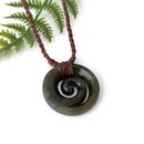 Pounamu Pendant Open Koru