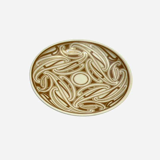 Ceramic Trinket Dish Brown