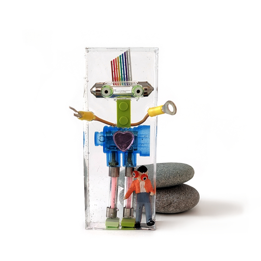 Large Minion Cryobot Sculpture