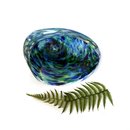 Glass Paua Shell Bowl Medium