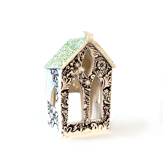 Two Story Ceramic House