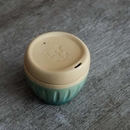 Deksel Reusable Cup Small Turquoise Green
