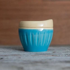 Deksel Reusable Cup Small Turquoise Blue-artists-and-brands-The Vault