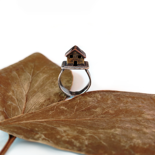 House Ring Brass Copper