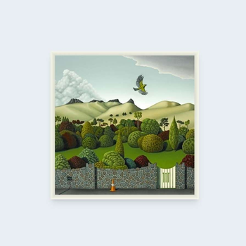 Glass Half Full Box Frame White