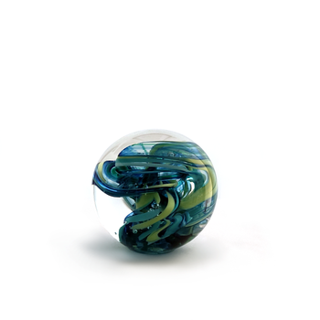 Glass Paperweight Knot
