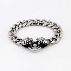 Bite Me! Steinless Steel Bracelet-jewellery-The Vault