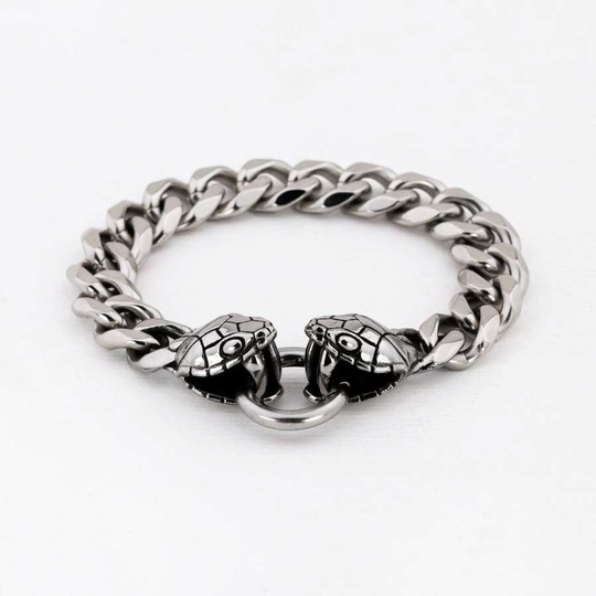 Bite Me! Steinless Steel Bracelet