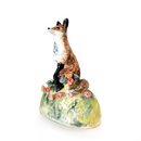 Fox Sculpture on Hill