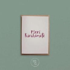 Meri Kirihimete Card-cards-The Vault