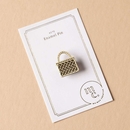 Kete Antique Gold Pin