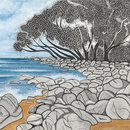 Hot Water Beach A3 Print