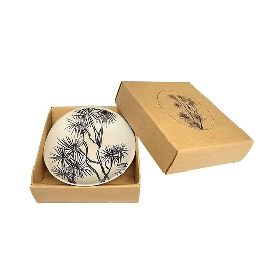 Ti Kouka Black on White 10cm Bowl