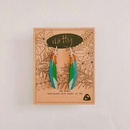 Tui Feather Earrings