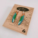 Tui Feather Earrings
