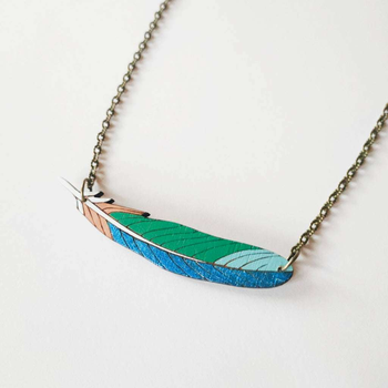 Tui Feather Necklace