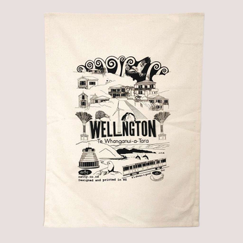 Wellington Tea Towel