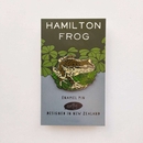 Hamilton Frog Enamel Pin