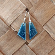 Blue Mangopare Small Earrings -jewellery-The Vault