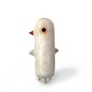 Noi Bird Totem Paper Mache Sculpture