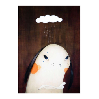 Miu and the Cloud No1 Print