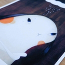 Miu and the Cloud No1 Print