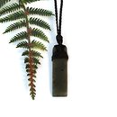 Pounamu Pendant Lashed Toki Medium