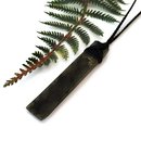 Pounamu Pendant Lashed Toki Large