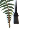 Pounamu Pendant Lashed Toki Medium