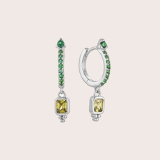 Renew Hoop Studs Silver-jewellery-The Vault