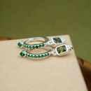 Renew Hoop Studs Silver