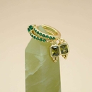 Renew Hoop Studs Gold Plate