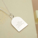 Tree of Life Grounded Necklace Silver