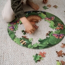 Kiwi Chick Nap Round Puzzle 100 Piece