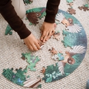 Fantail Flurry Round Puzzle 100 Piece