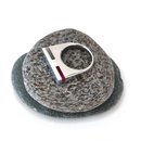 Rose Opal Acrylic Aluminium Ring