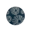 Kina Teal Coaster Single