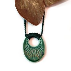 Ceramic Pendant-jewellery-The Vault