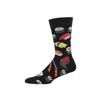 Men's Socks Sushi Black