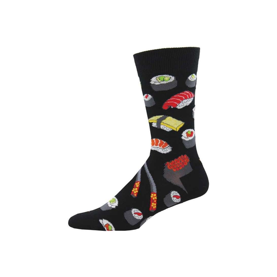 Men's Socks Sushi Black