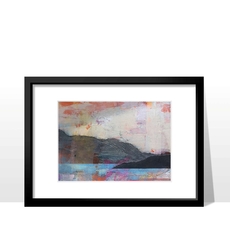 Summer Series1 Frame Mix Media on Paper-artists-and-brands-The Vault