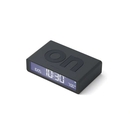 Lexon Flip Classic Rubber Alarm Clock Dark Grey