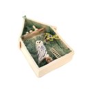 Hanging Owl House Sculpture