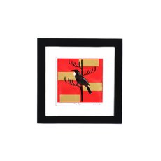 The Tui Framed Hand Screen Print-artists-and-brands-The Vault